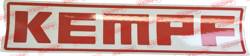 26633 Aufkleber Kempf 430x95 mm
